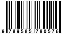 Código de Barras de '.9789585780576.'