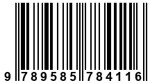 Código de Barras de '.9789585784116.'