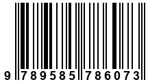 Código de Barras de '.9789585786073.'