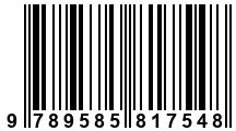 Código de Barras de '.9789585817548.'