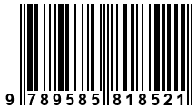 Código de Barras de '.9789585818521.'