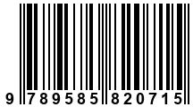 Código de Barras de '.9789585820715.'