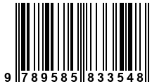 Código de Barras de '.9789585833548.'