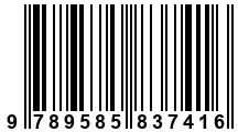 Código de Barras de '.9789585837416.'