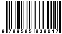 Código de Barras de '.9789585838017.'