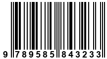 Código de Barras de '.9789585843233.'