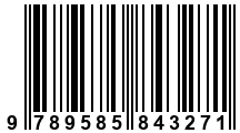 Código de Barras de '.9789585843271.'