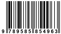 Código de Barras de '.9789585854963.'
