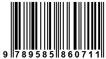 Código de Barras de '.9789585860711.'