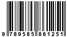 Código de Barras de '.9789585861251.'