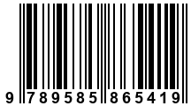 Código de Barras de '.9789585865419.'