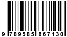 Código de Barras de '.9789585867130.'