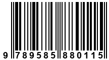 Código de Barras de '.9789585880115.'