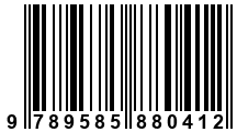 Código de Barras de '.9789585880412.'