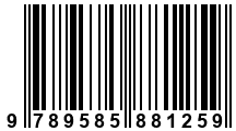 Código de Barras de '.9789585881259.'