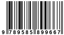 Código de Barras de '.9789585899667.'