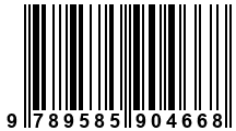 Código de Barras de '.9789585904668.'