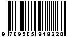 Código de Barras de '.9789585919228.'