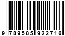 Código de Barras de '.9789585922716.'