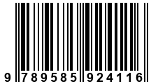 Código de Barras de '.9789585924116.'