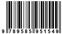 Código de Barras de '.9789585951549.'
