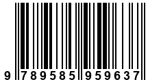 Código de Barras de '.9789585959637.'