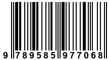 Código de Barras de '.9789585977068.'