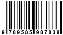 Código de Barras de '.9789585987838.'