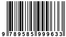 Código de Barras de '.9789585999633.'