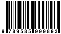 Código de Barras de '.9789585999893.'