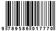 Código de Barras de '.9789586017770.'