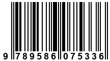 Código de Barras de '.9789586075336.'