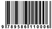 Código de Barras de '.9789586110006.'