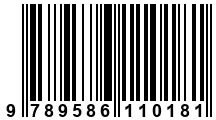 Código de Barras de '.9789586110181.'