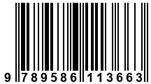 Código de Barras de '.9789586113663.'