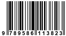Código de Barras de '.9789586113823.'