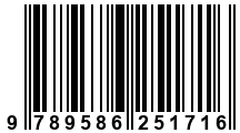 Código de Barras de '.9789586251716.'