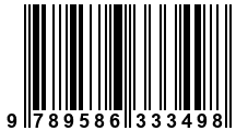 Código de Barras de '.9789586333498.'