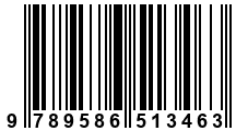 Código de Barras de '.9789586513463.'
