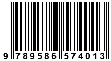 Código de Barras de '.9789586574013.'