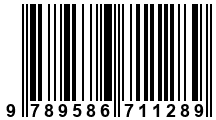 Código de Barras de '.9789586711289.'