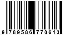 Código de Barras de '.9789586770613.'