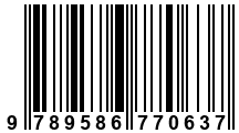 Código de Barras de '.9789586770637.'