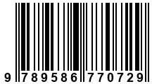 Código de Barras de '.9789586770729.'