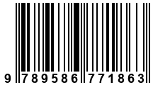 Código de Barras de '.9789586771863.'