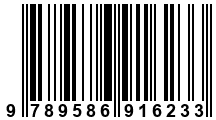 Código de Barras de '.9789586916233.'
