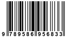 Código de Barras de '.9789586956833.'