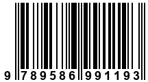 Código de Barras de '.9789586991193.'