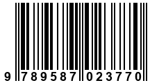 Código de Barras de '.9789587023770.'