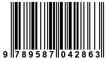 Código de Barras de '.9789587042863.'